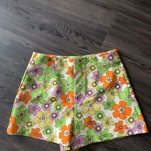 Zara Floral Patterned Women's Shorts